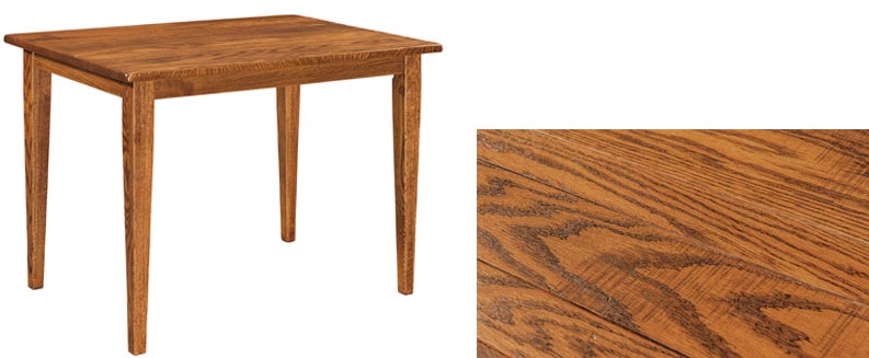 amish woodworking custom table image