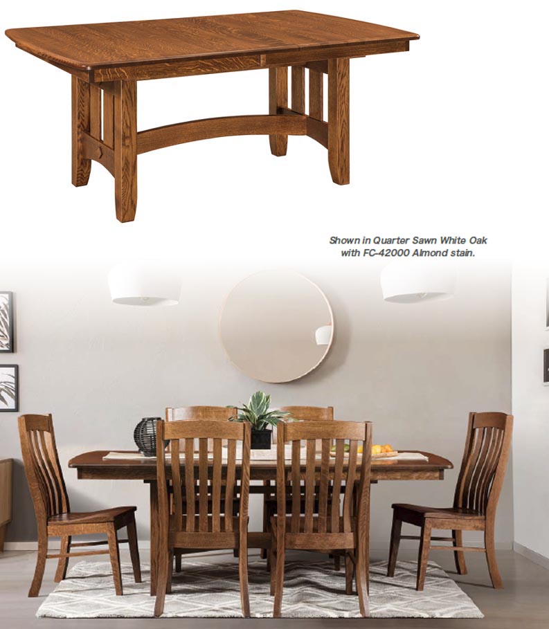 amish woodworking custom table image