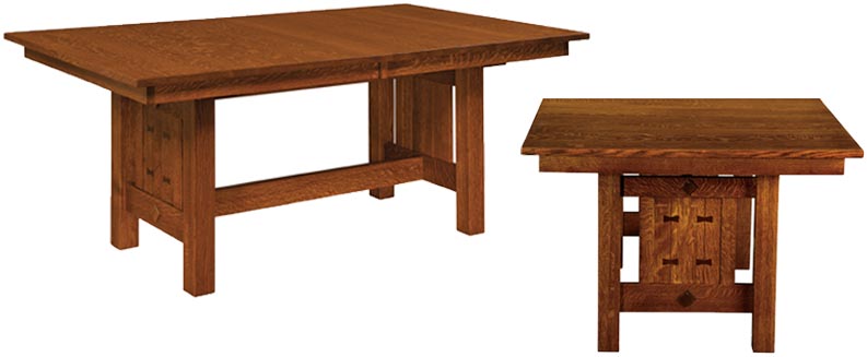 amish woodworking custom table image