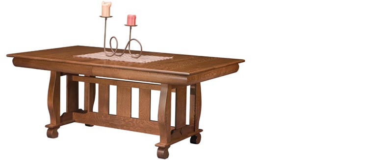 amish woodworking custom table image