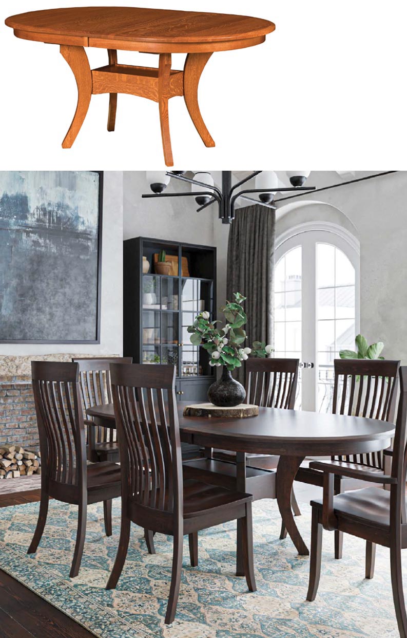 amish woodworking custom table image