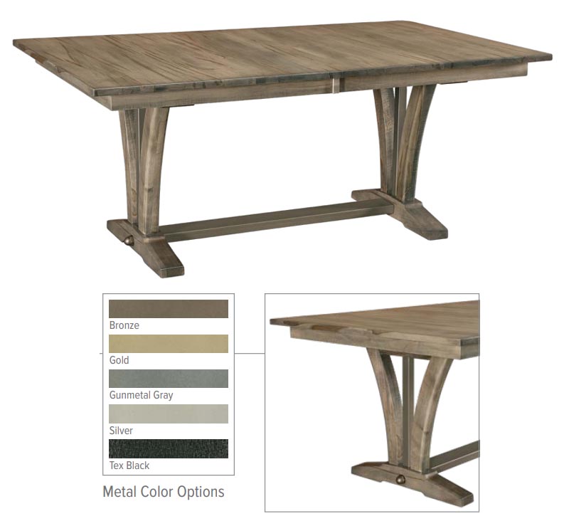 amish woodworking custom table image