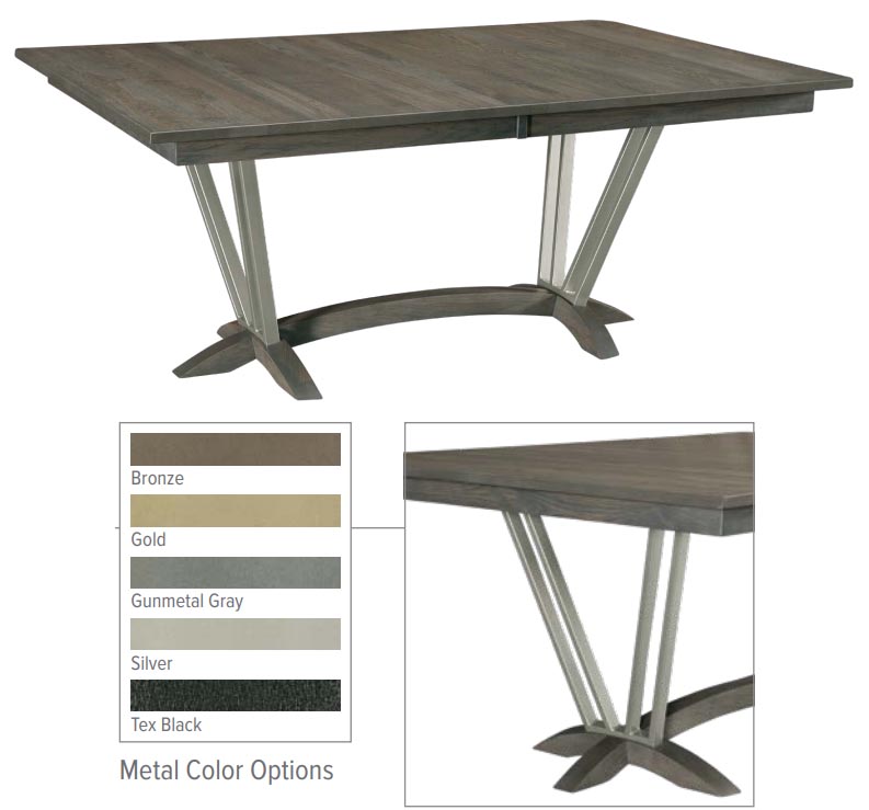 amish woodworking custom table image