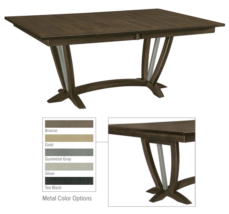 amish woodworking custom table image