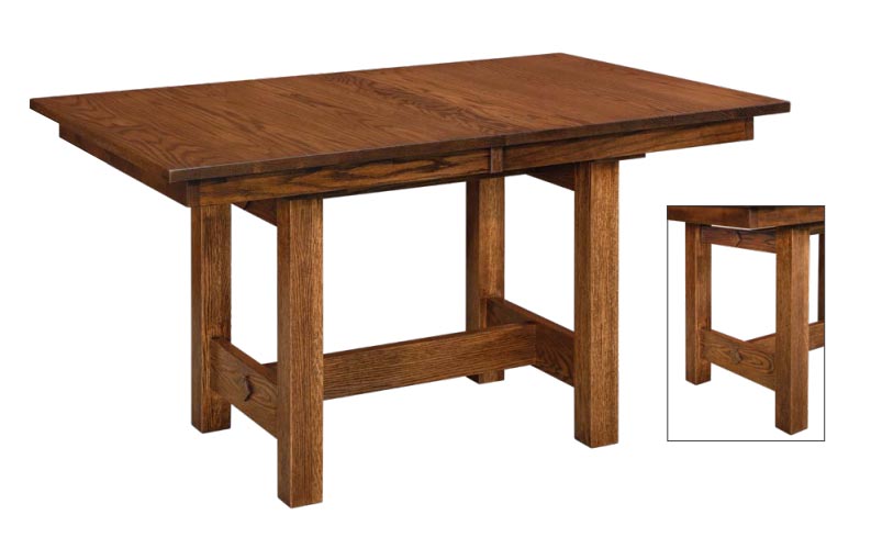 amish woodworking custom table image
