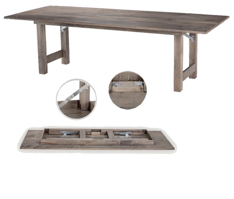 amish woodworking custom table image