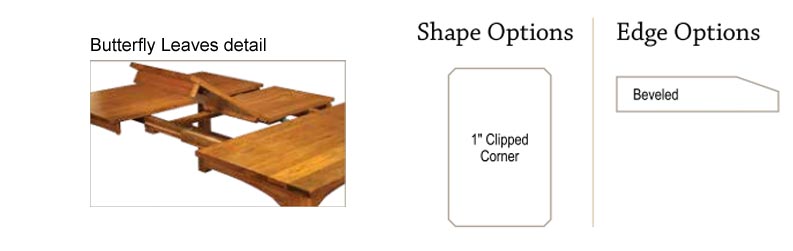 amish woodworking custom table image