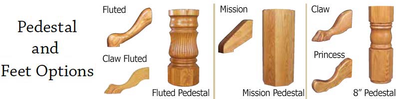 amish woodworking custom table image