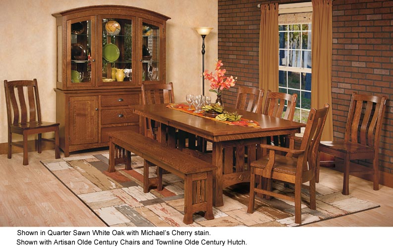 amish woodworking custom table image