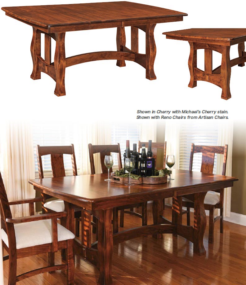 amish woodworking custom table image