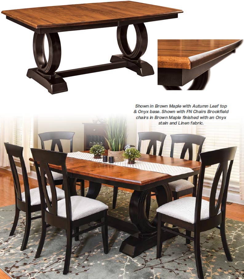 amish woodworking custom table image