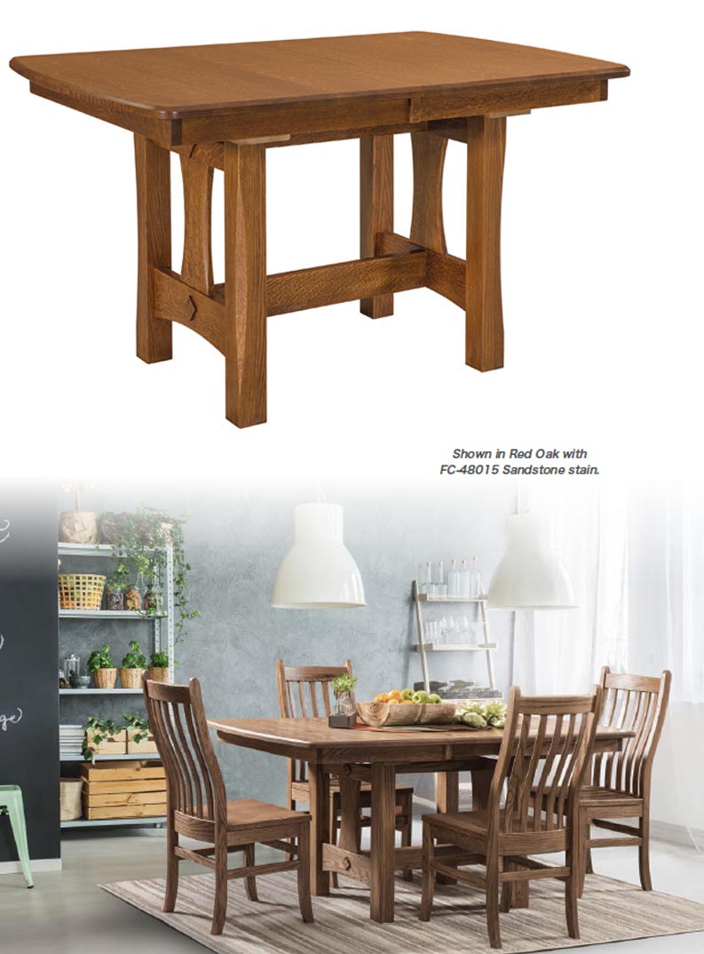 amish woodworking custom table image