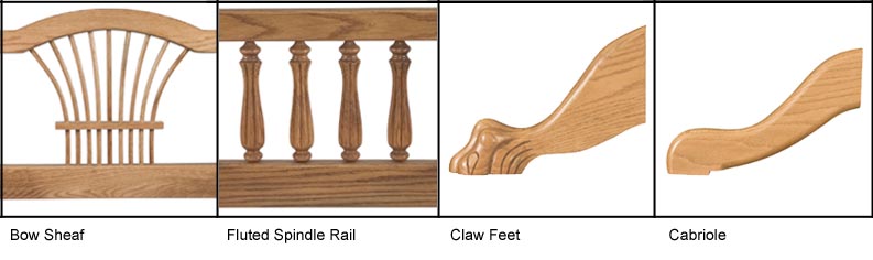amish woodworking custom table image