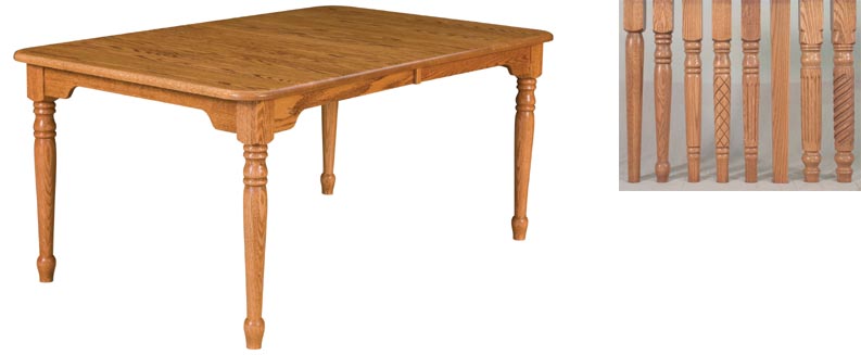 amish woodworking custom table image