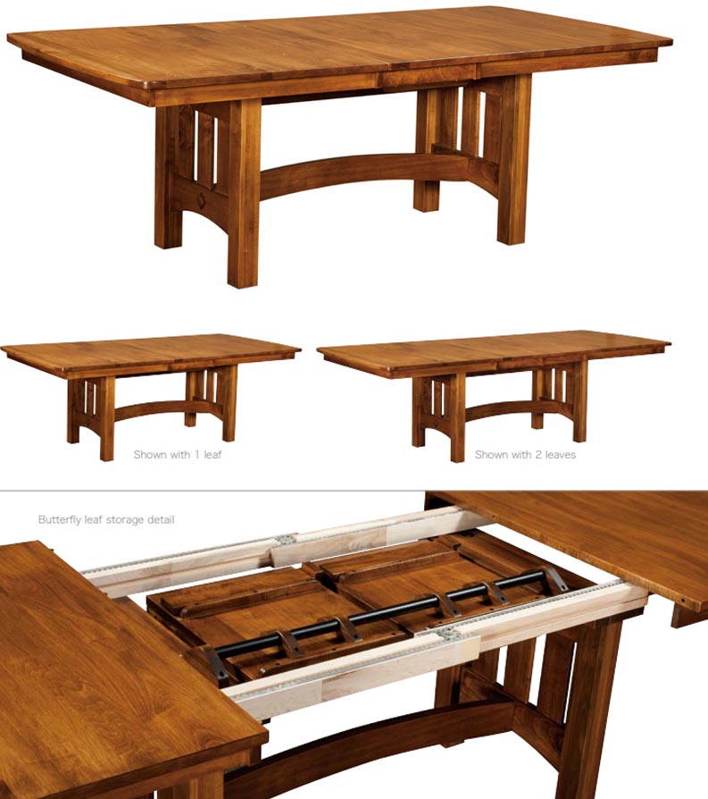 amish woodworking custom table image