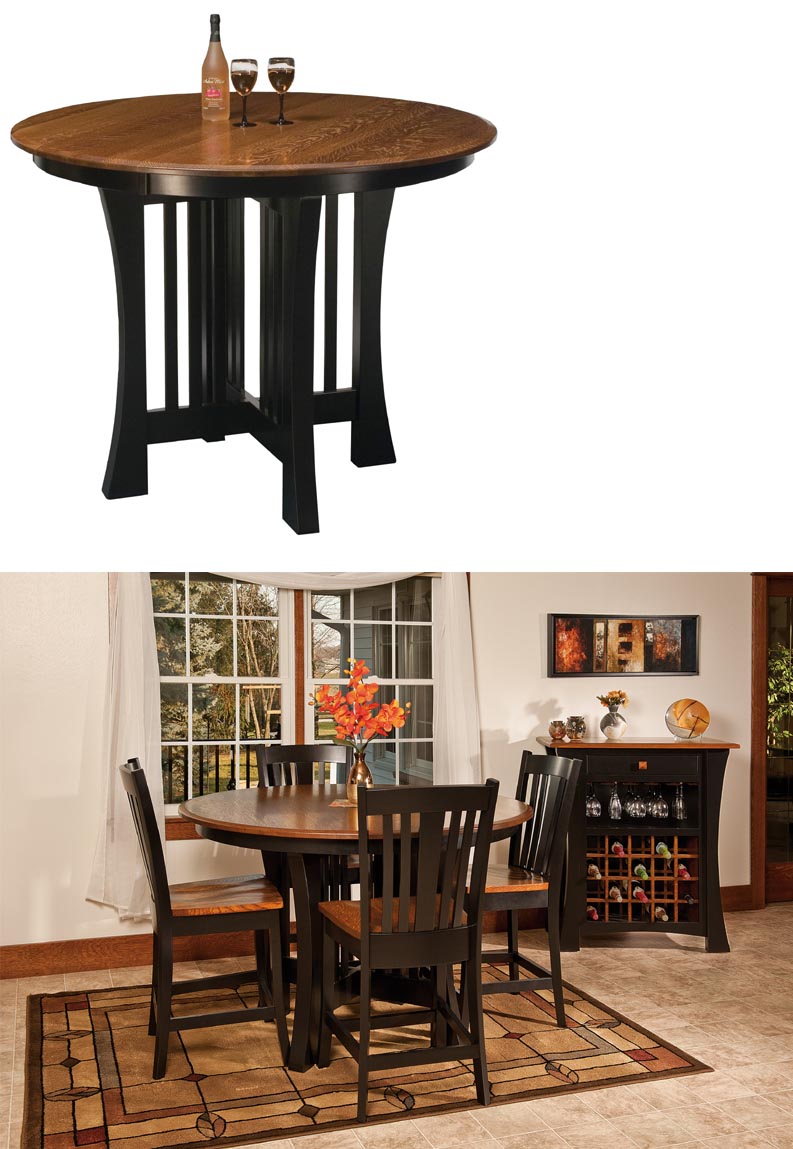 amish woodworking custom table image
