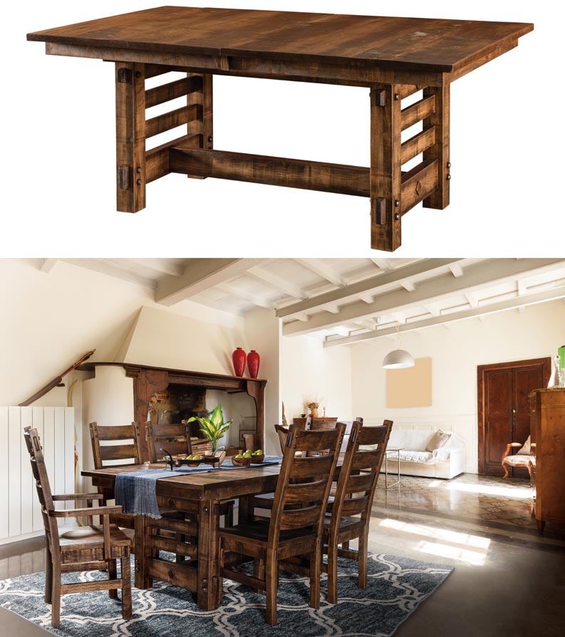amish woodworking custom table image