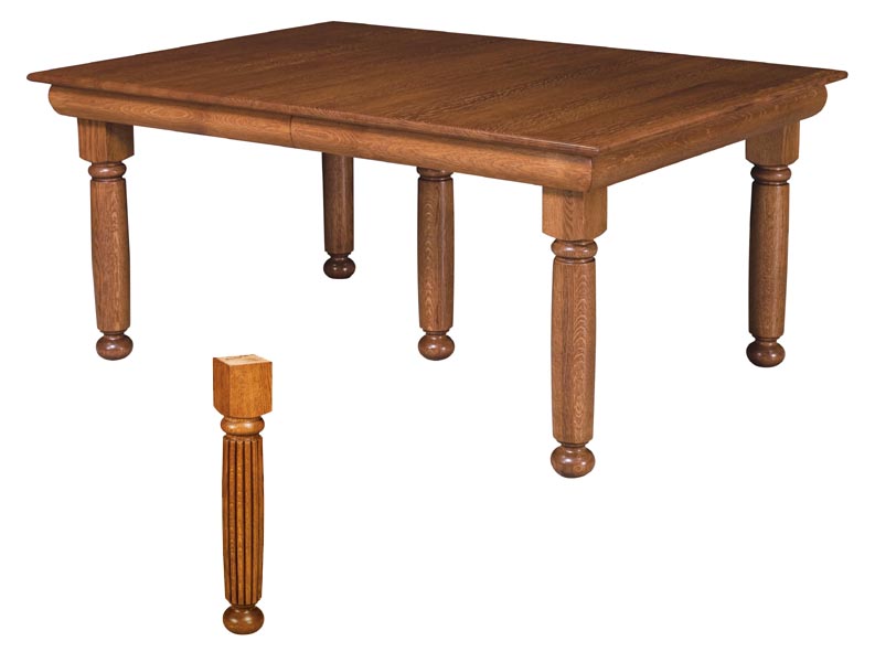 amish woodworking custom table image