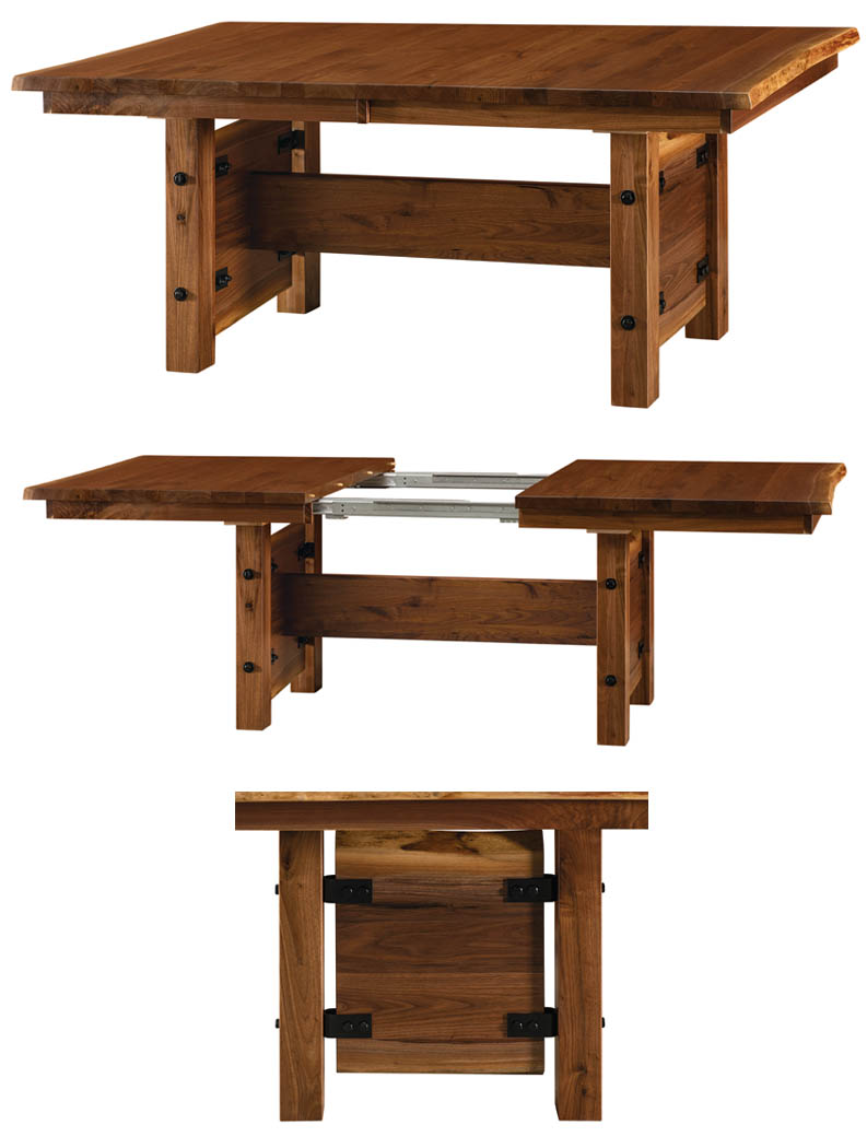 amish woodworking custom table image