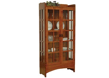 amish woodworking custom trophy case image