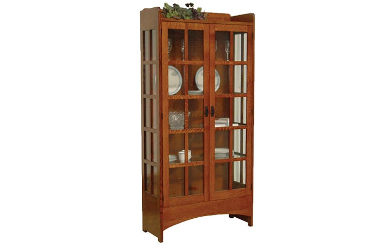 amish woodworking custom trophy case image