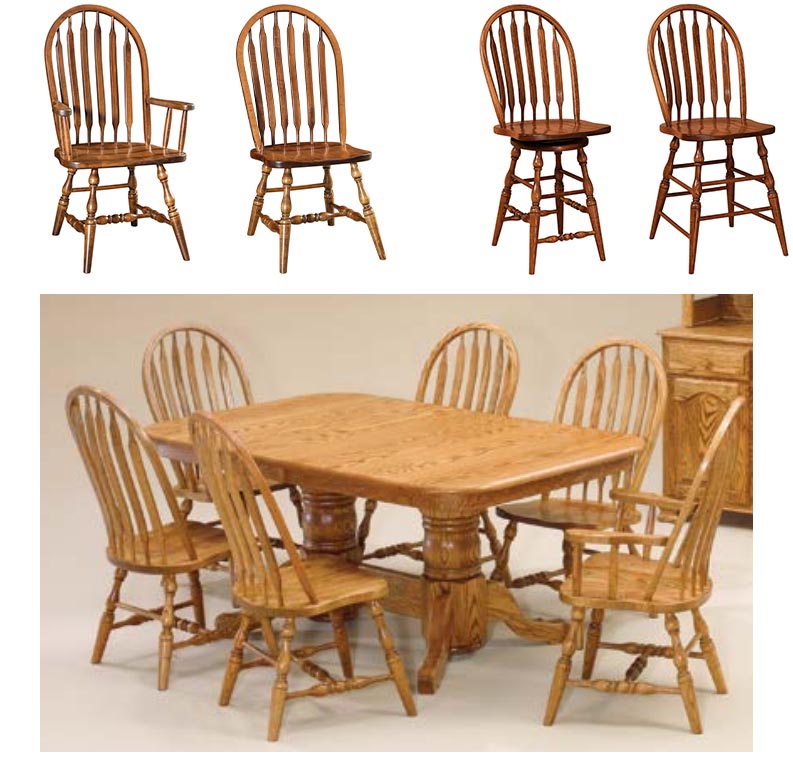 amish woodworking custom wood chair image