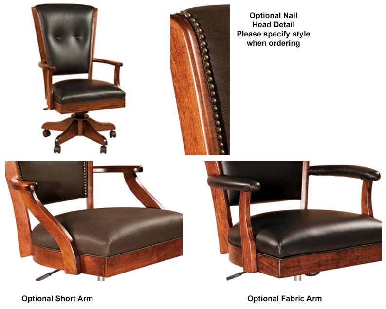 amish woodworking custom wood chair image
