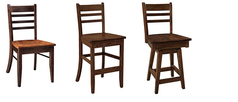 amish woodworking custom wood chair image
