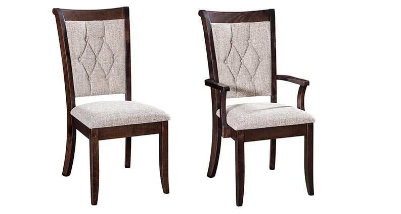 amish woodworking custom wood chair image