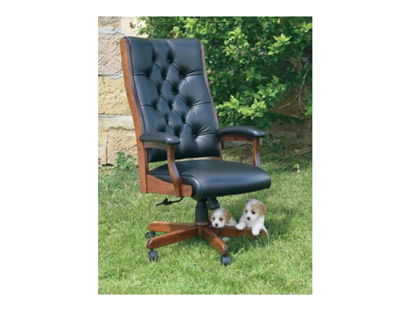 amish woodworking custom wood chair image