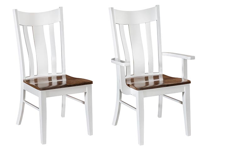 amish woodworking custom wood chair image