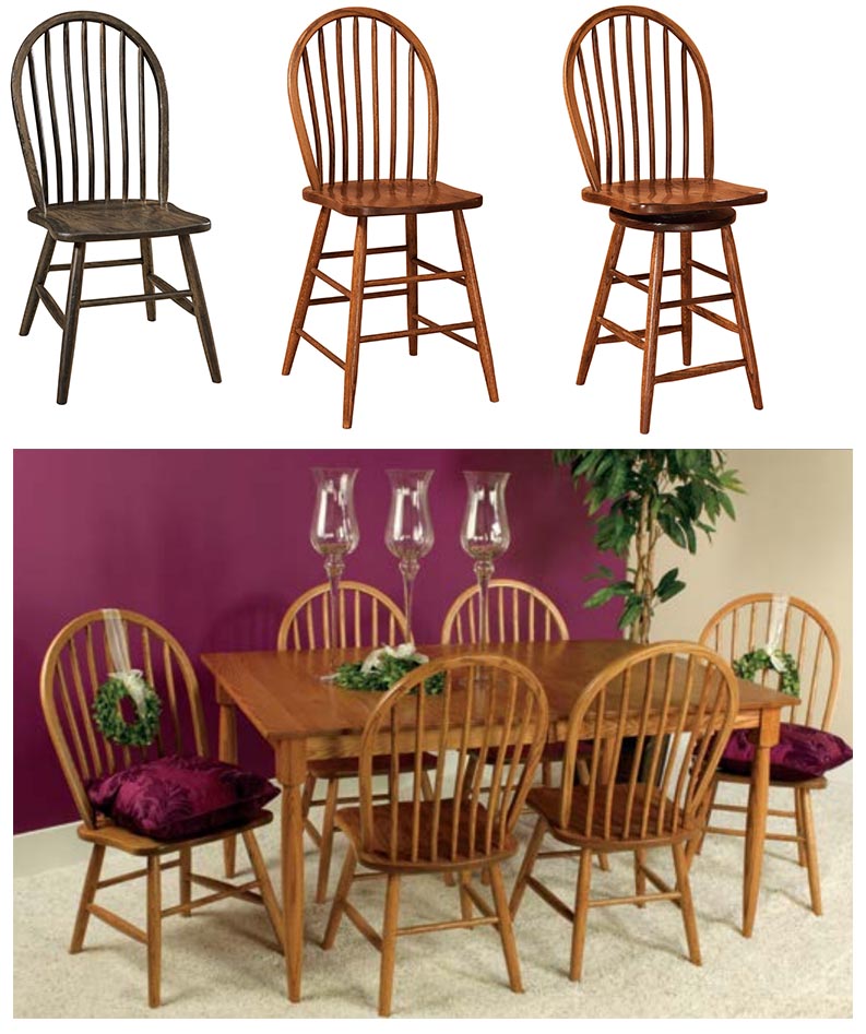 amish woodworking custom wood chair image