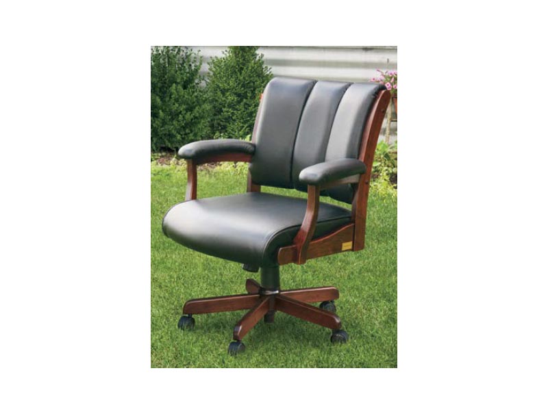 amish woodworking custom wood chair image