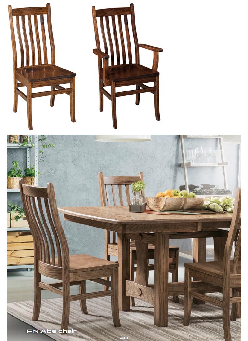amish woodworking custom wood chair image