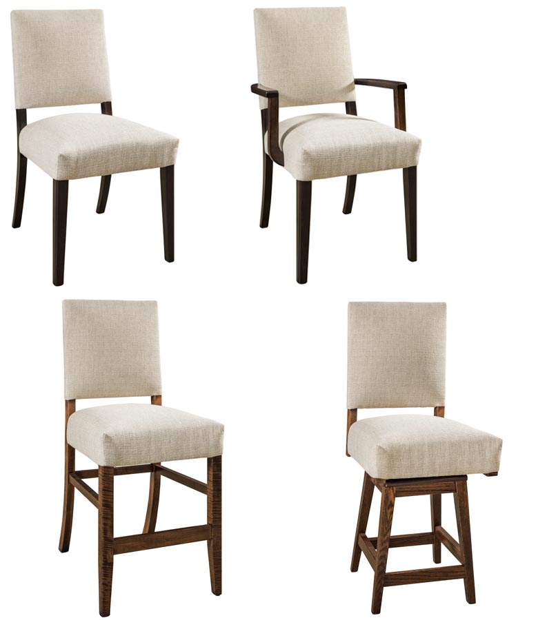 amish woodworking custom wood chair image