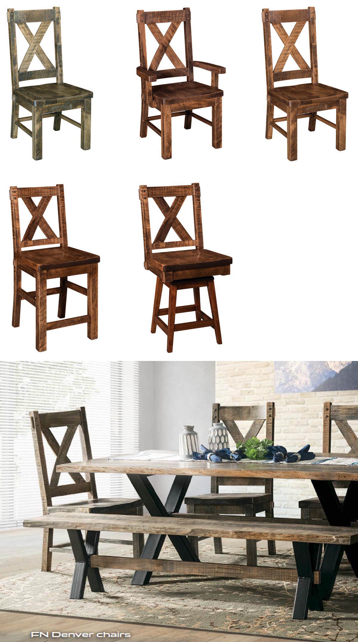 amish woodworking custom wood chair image