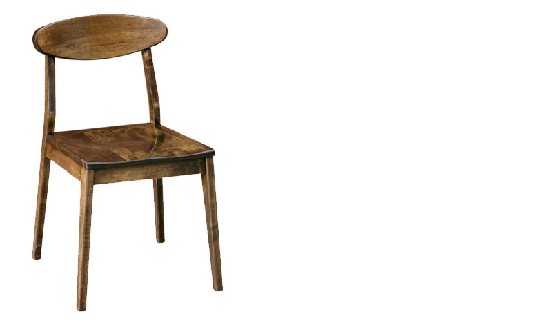 amish woodworking custom wood chair image