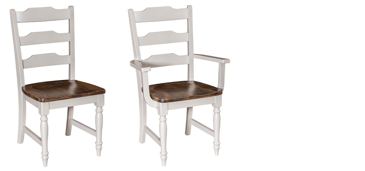 amish woodworking custom wood chair image