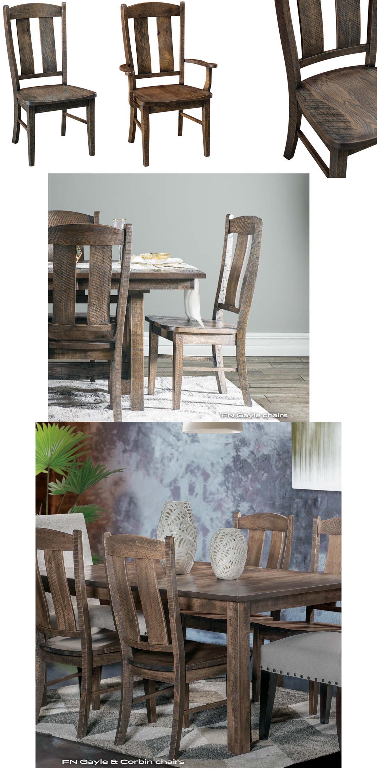 amish woodworking custom wood chair image
