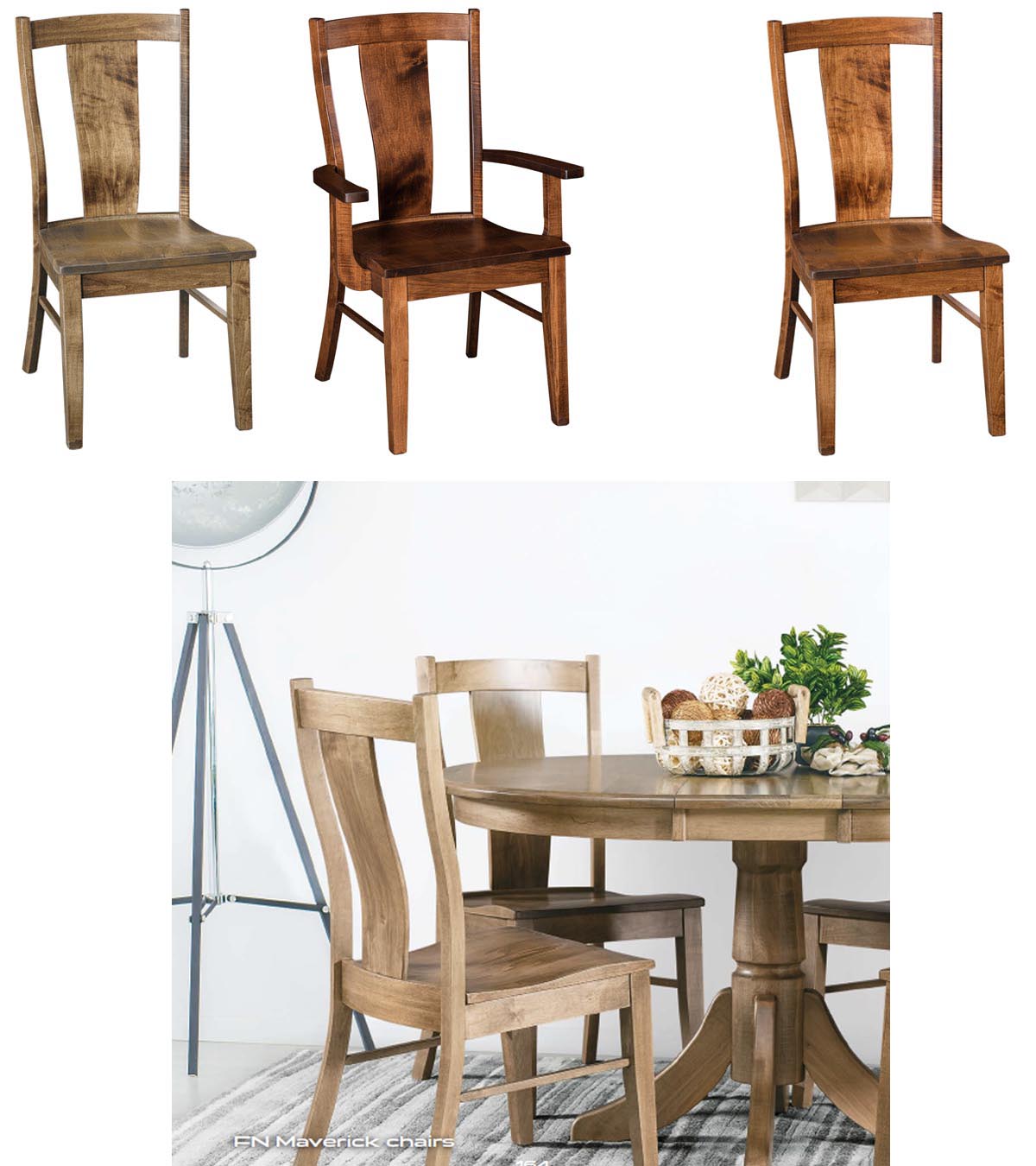 amish woodworking custom wood chair image