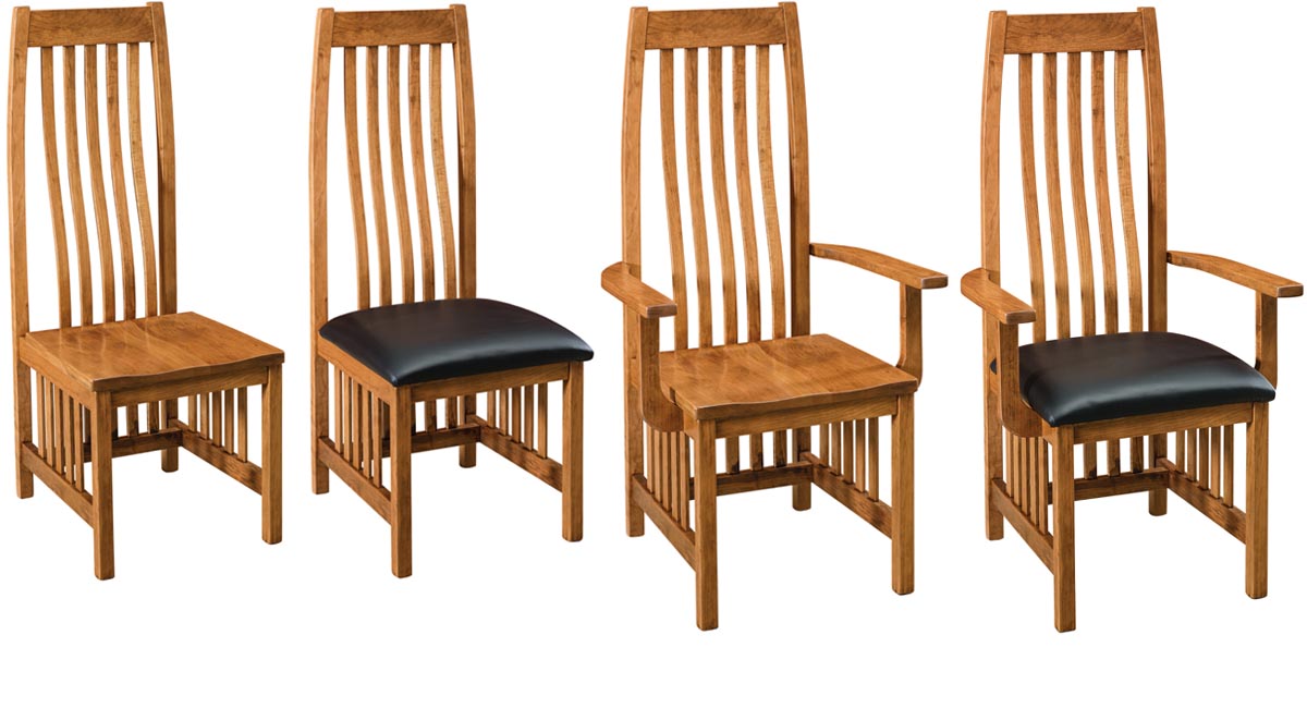 amish woodworking custom wood chair image