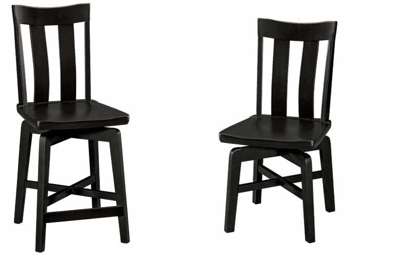 amish woodworking custom wood chair image