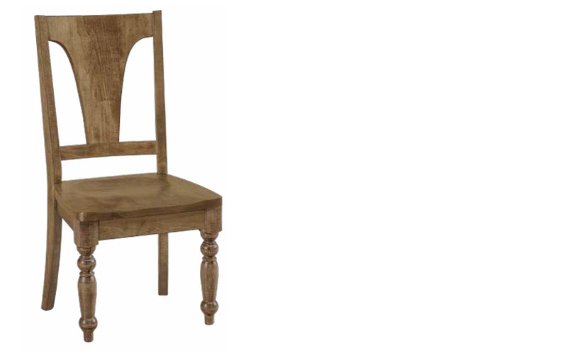 amish woodworking custom wood chair image