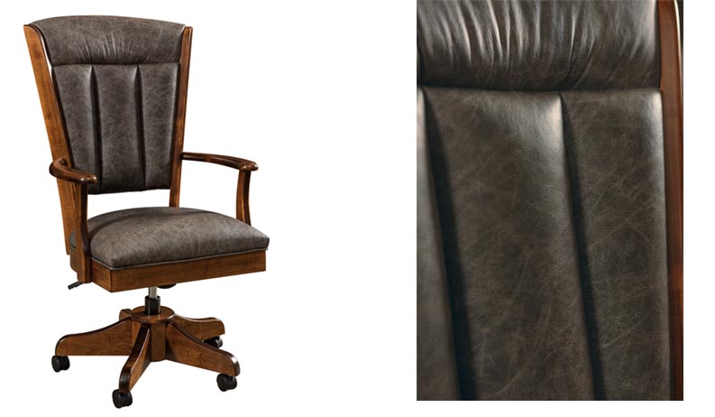 amish woodworking custom wood chair image