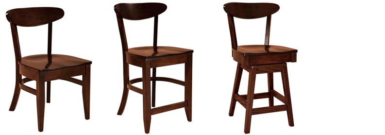 amish woodworking custom wood chair image