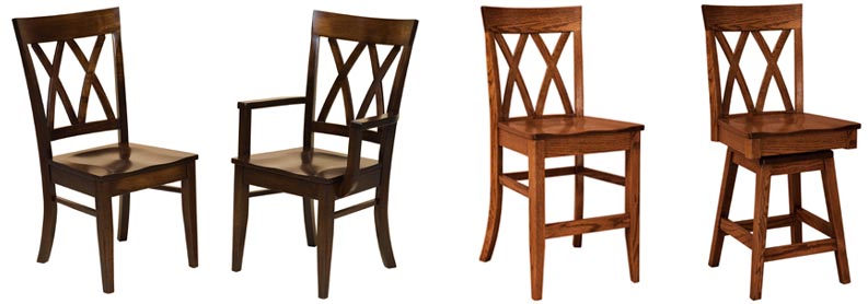 amish woodworking custom wood chair image