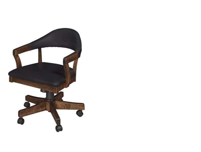 amish woodworking custom wood chair image