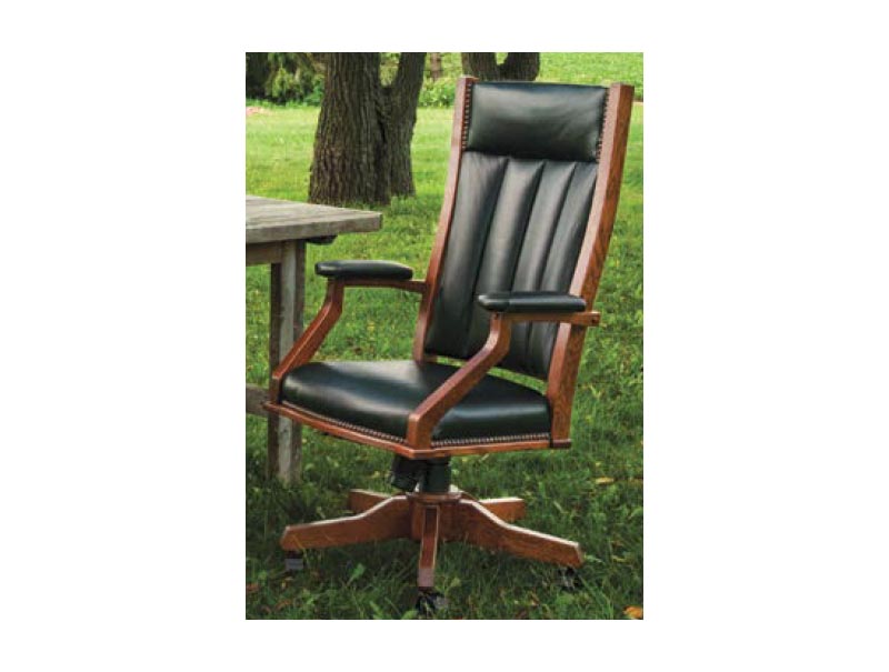 amish woodworking custom wood chair image