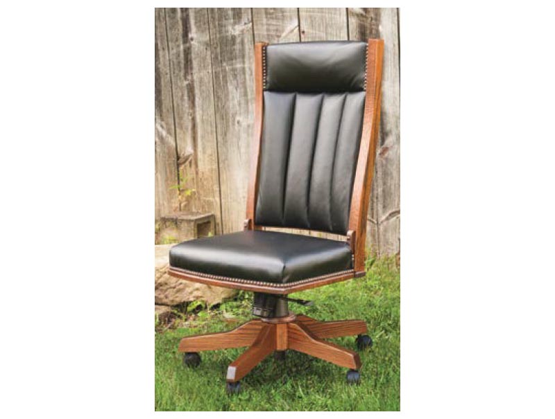 amish woodworking custom wood chair image
