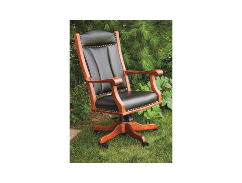 amish woodworking custom wood chair image